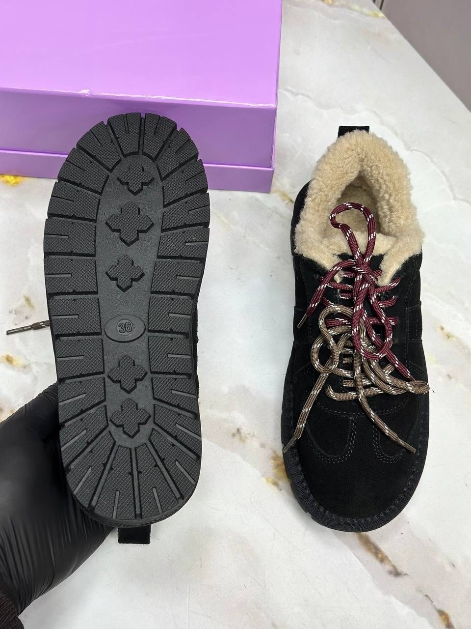,ботинки женские,женская  зимняя,замшевые ботинки,зимняя