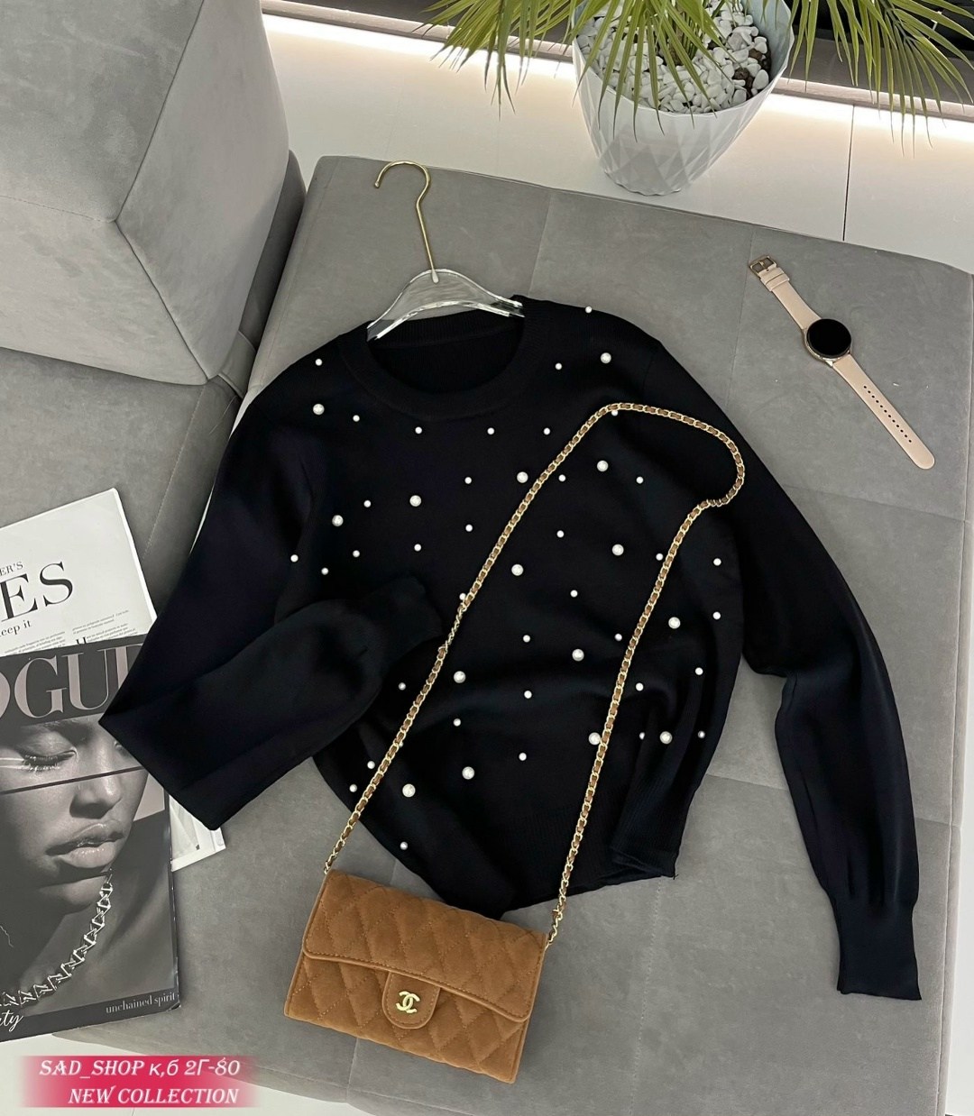 женская кофта,стильная кофта,свитер с жемчужинами,джемпер с бусинами,кофта свитер женский