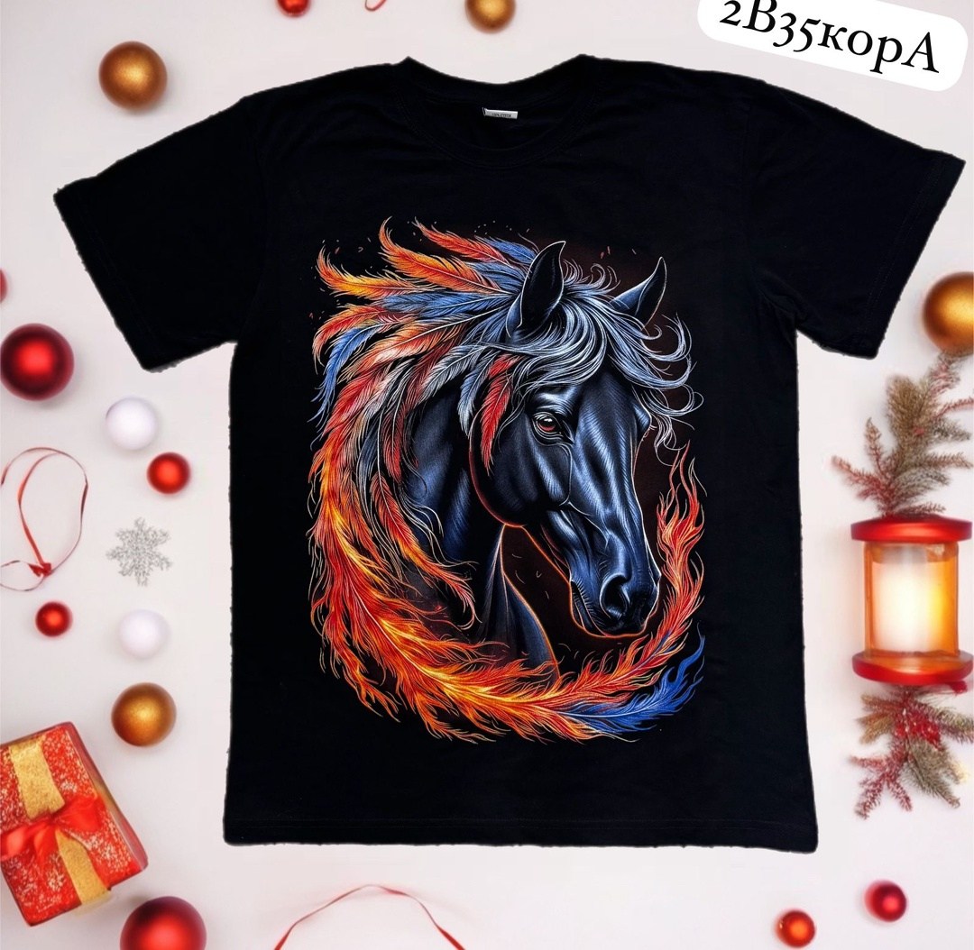 футболка,футболка с лошадьми,футболки с изображением лошади,футболка с рисунком,футболка с принтом