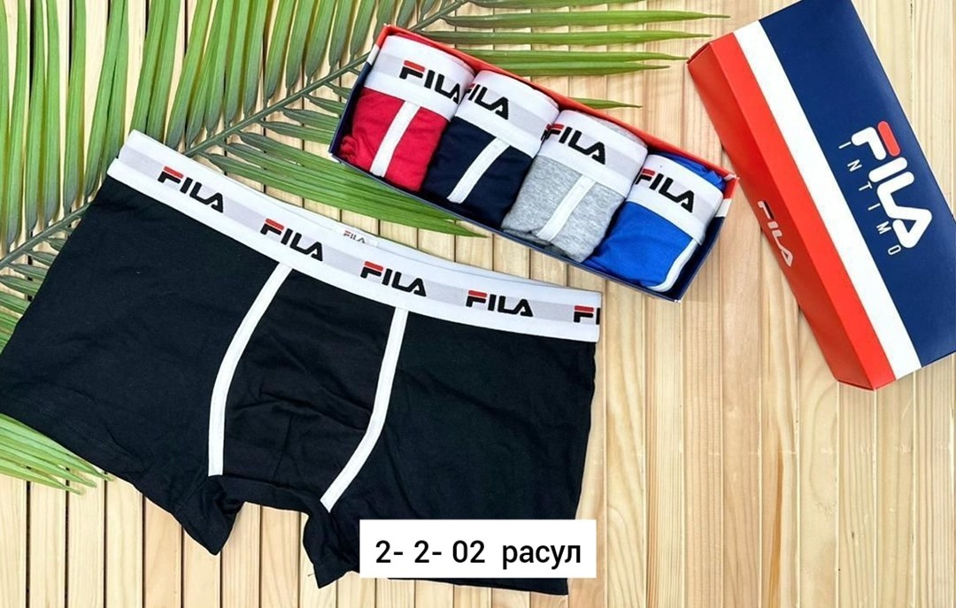 мужские трусы боксеры fila,трусы мужские 3 шт,трусы мужские 5 шт,мужской набор трусов,трусы fila