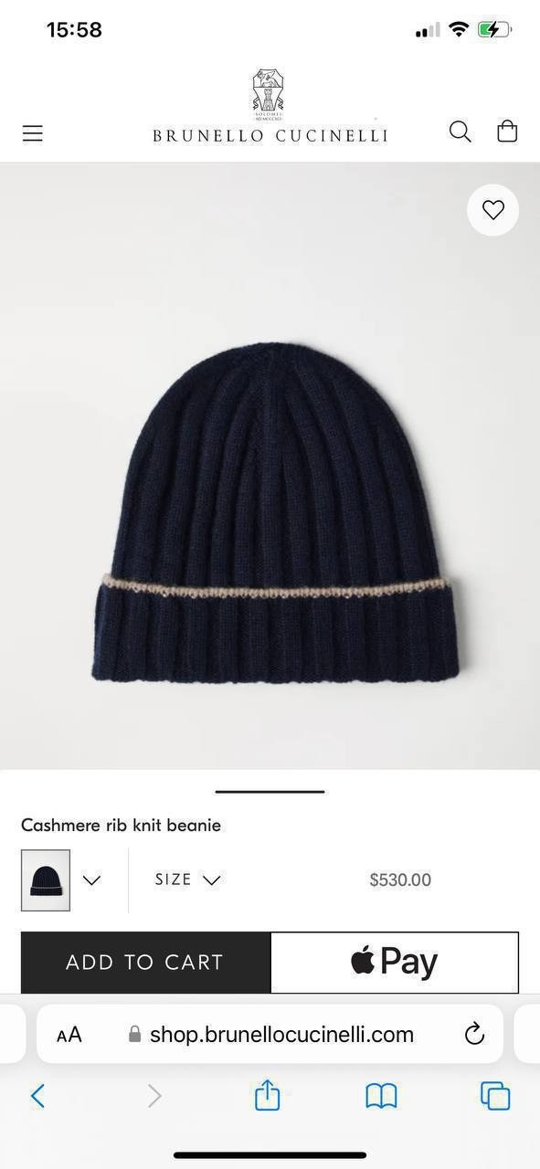 шапка мужская,мужская зимняя шапка,шапка brunello cucinelli,brunello cucinelli кашемировая шапка,стильная мужская шапка