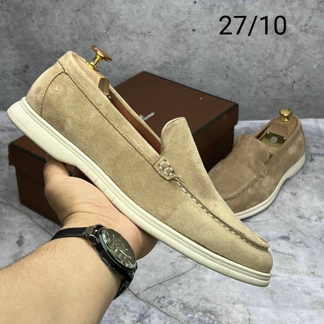 ,лоферы мужские loro piana,мужские замшевые лоферы,loro piana лоферы,лоферы бежевые мужские