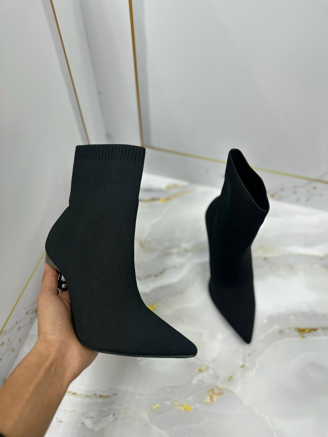 ,ботильоны текстильные женские,ботильоны женские,стильные ботильоны,ботильоны носки