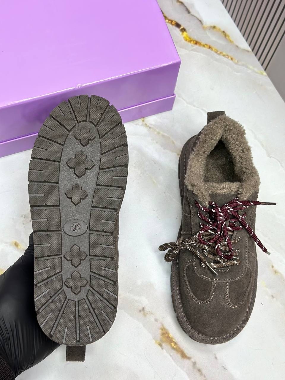 ,ботинки женские,женская  зимняя,замшевые ботинки,зимняя