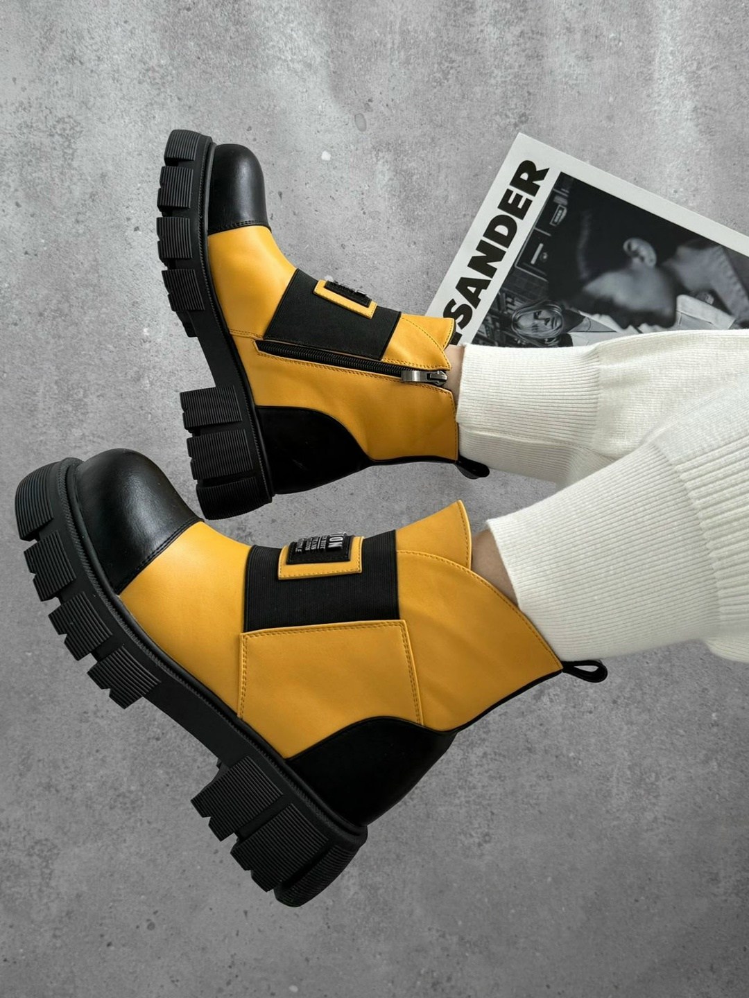 ,ботинки женские,ботинка,модные ботинки,желтые ботинки