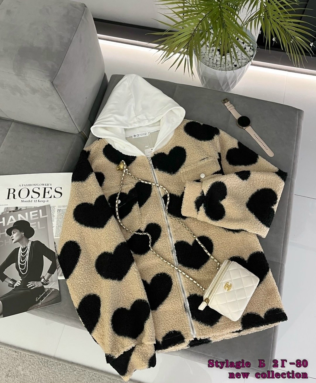 плюшевая куртка,куртка меховая,плюшевая куртка женская,плюшевая куртка с сердечками шейн,куртка плюшевая женская с сердечками