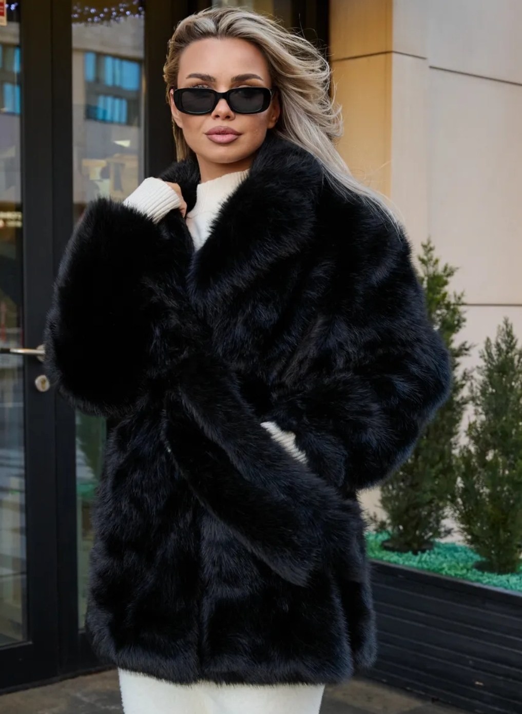 шубка,шуба искусственная,шуба черная,короткие шубы,пальто меховое
