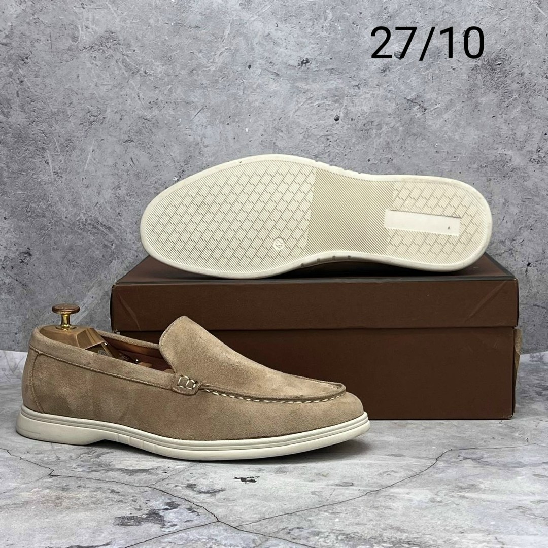 ,лоферы мужские loro piana,мужские замшевые лоферы,loro piana лоферы,лоферы бежевые мужские