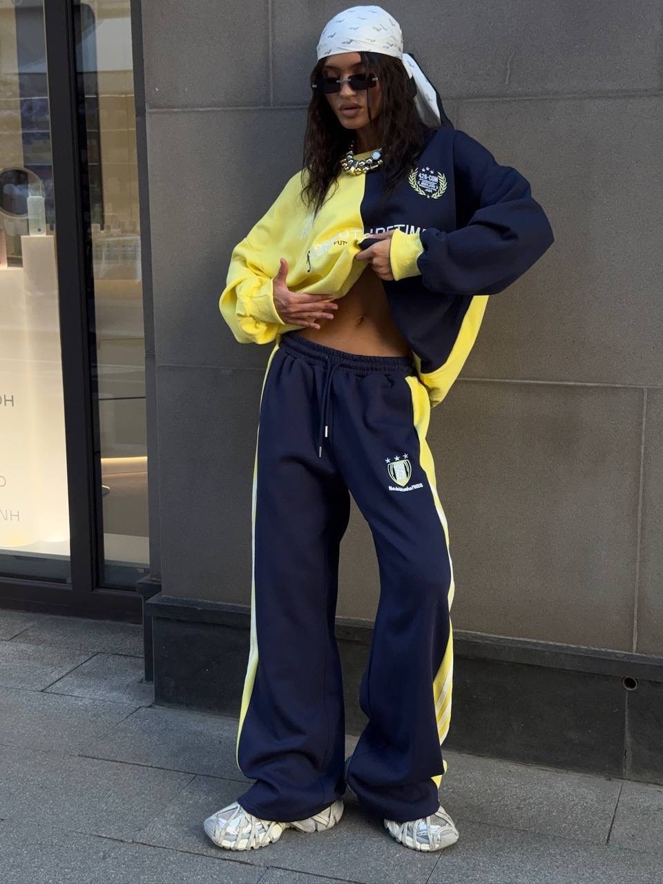 оверсайз толстовка,свитшот женская,оверсайз свитшот,желтый свитшот,яркий свитшот