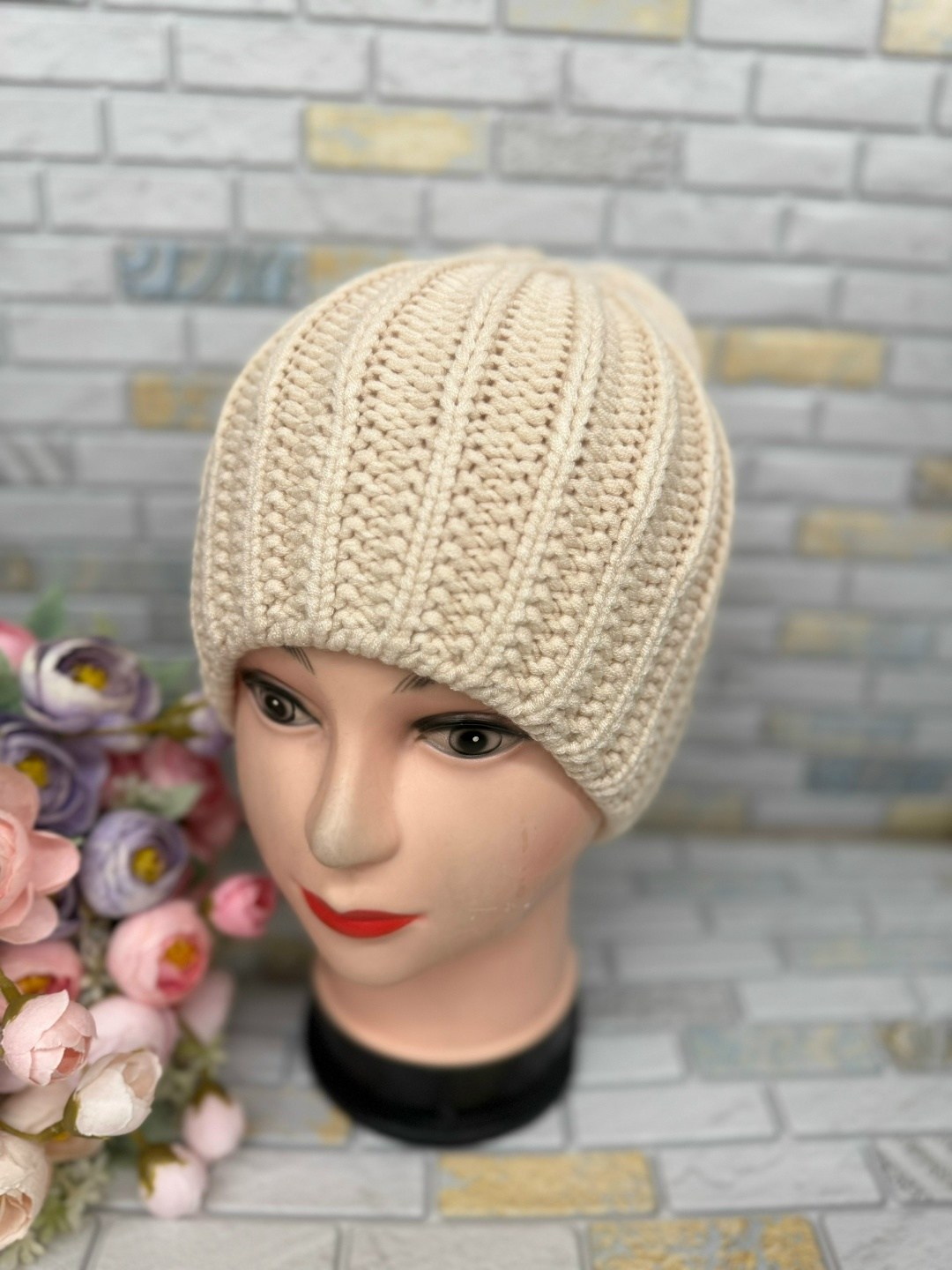 шапка,вязаная шапка,шапка демисезонная,шапка бини,шапка резинкой