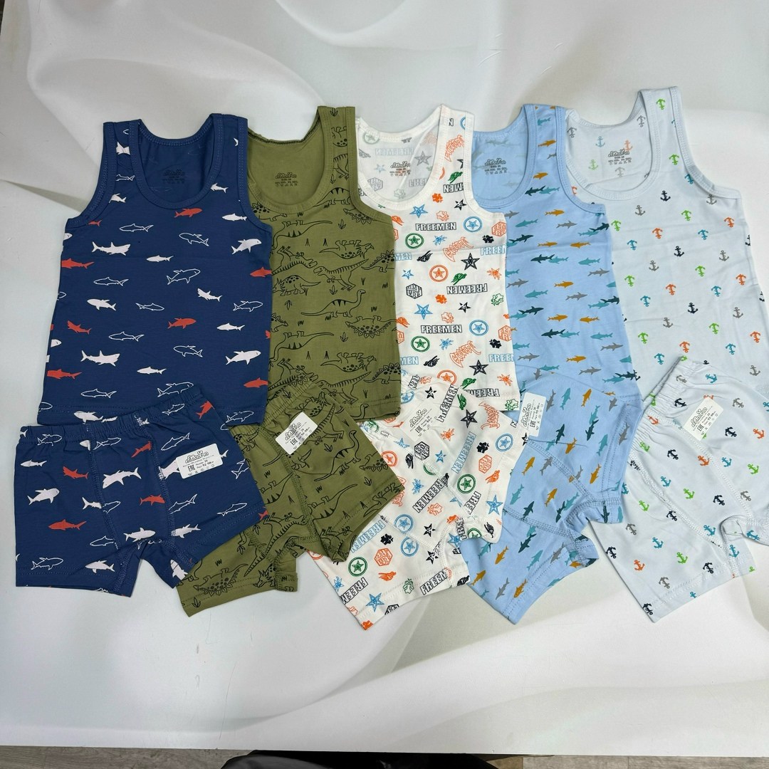 комплект майка и трусы для мальчика,детские нижнее белье,детское белье,комплект майка трусы,трусы майка