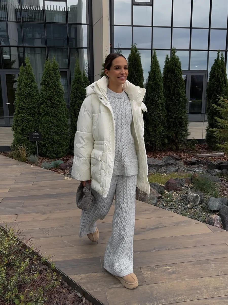 вязаный свитер оверсайз,вязаные брюки,вязаные свитера,модные свитера,костюм трикотажный