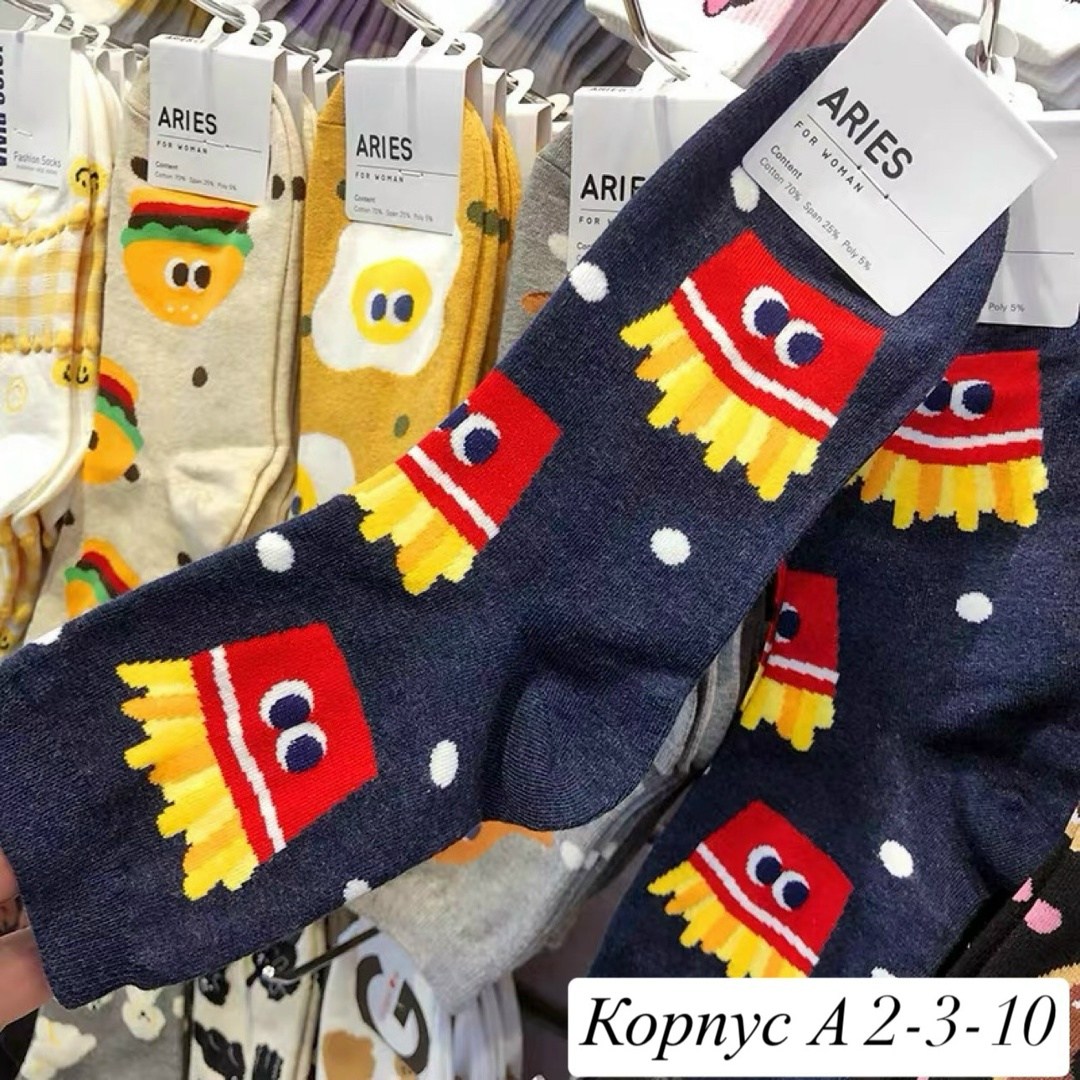 носки женские,милые носки,модные носки,носки повседневные,носки средней длины