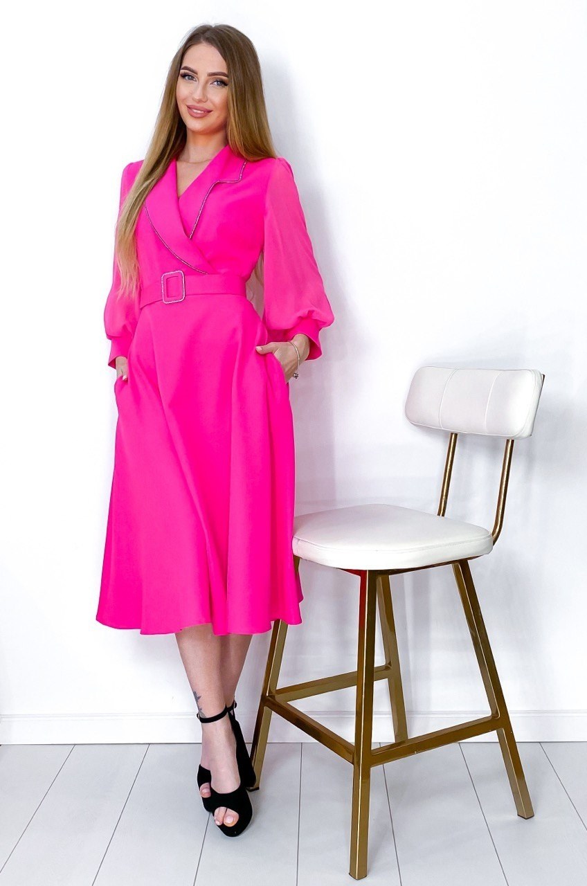 платье креп,платье,нарядное платье,розовые платья,модное платье