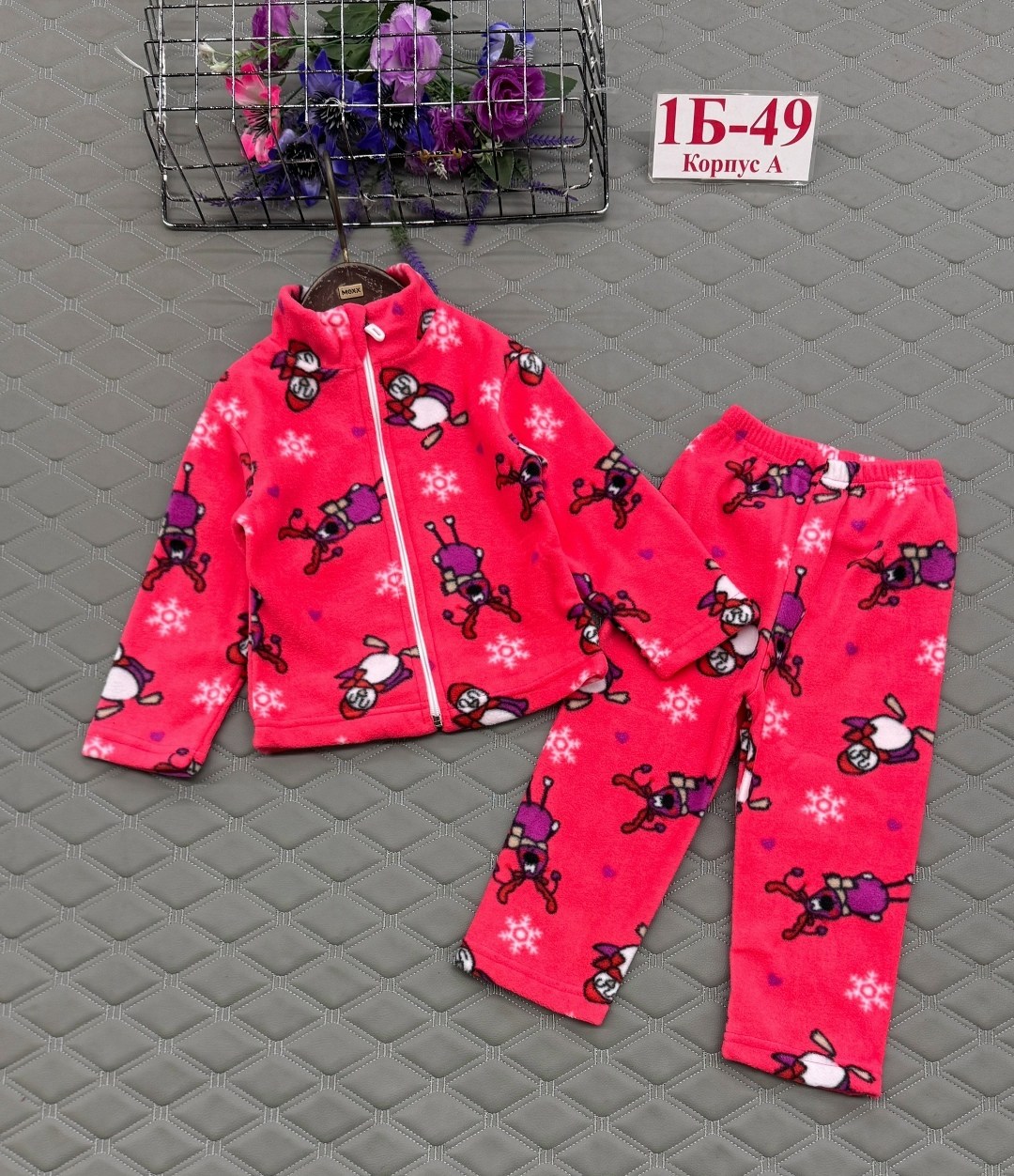 пижама детская,пижама теплая,пижама для девочек,детские флисовые костюмы,комплект пижама