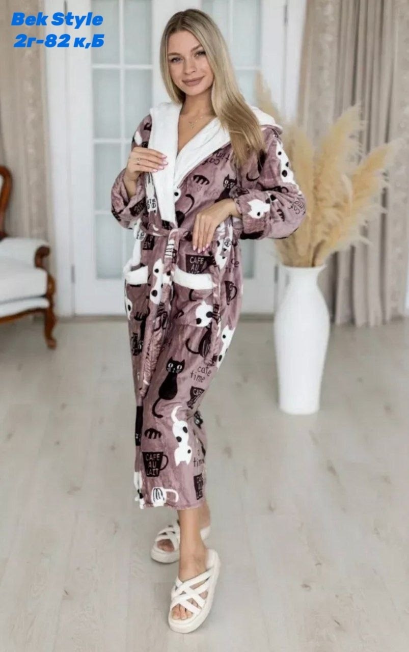 халат женский домашний,халат женский домашний теплый,женские халаты,халат теплый,халат велсофт