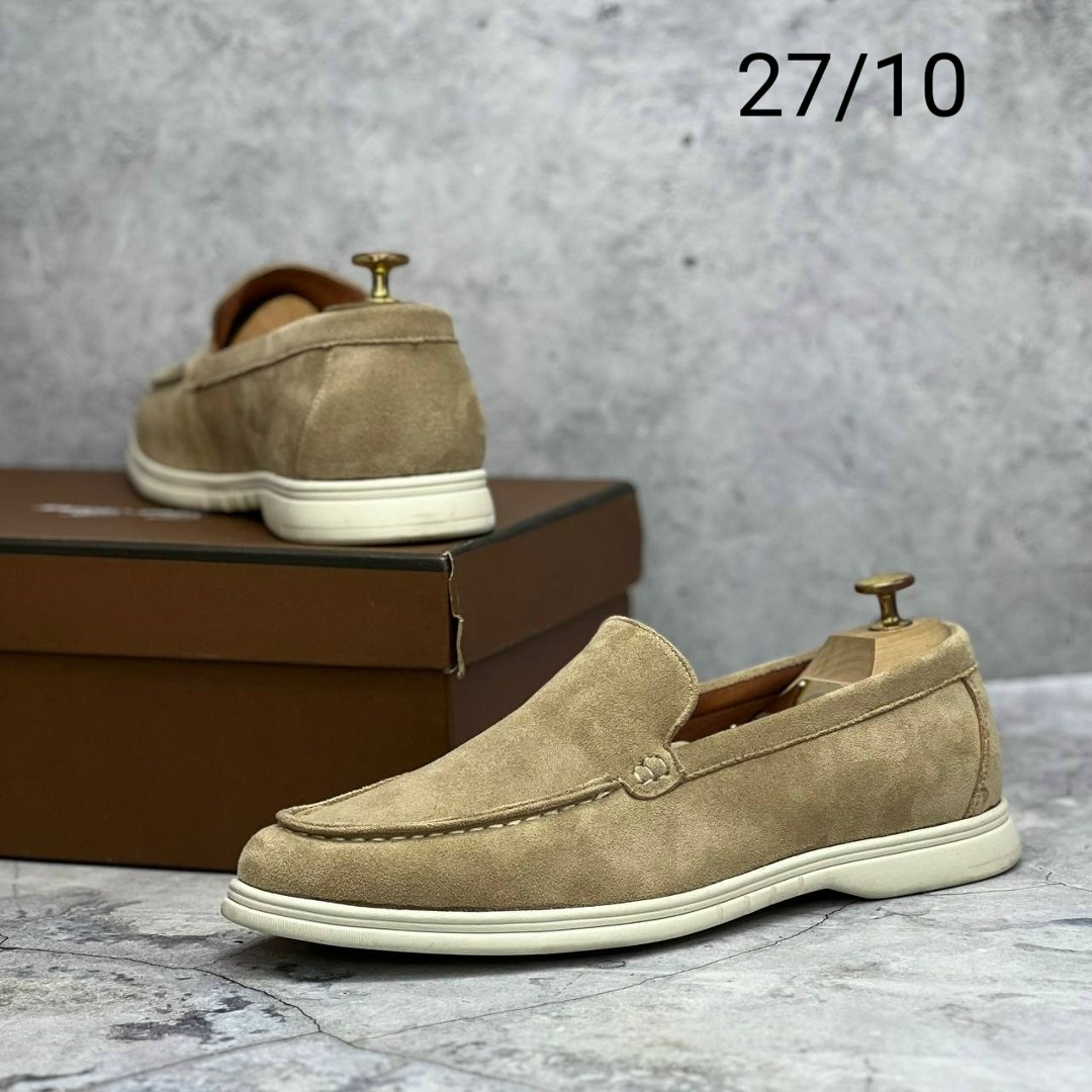 ,лоферы мужские loro piana,мужские замшевые лоферы,loro piana лоферы,лоферы бежевые мужские