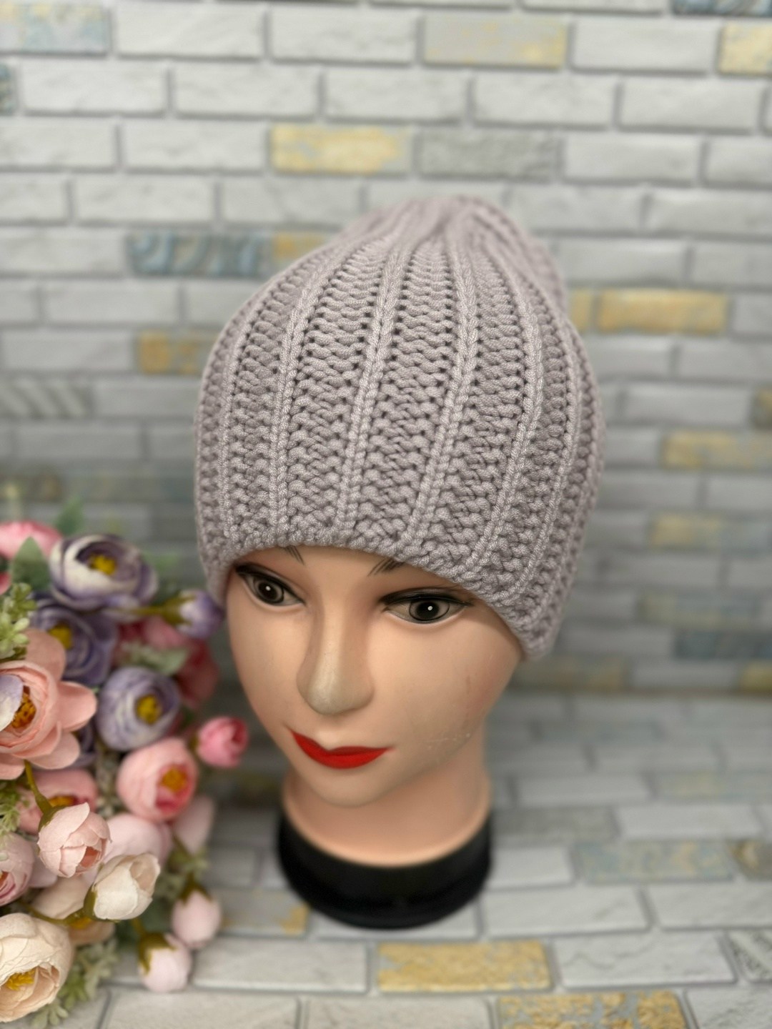 шапка,вязаная шапка,шапка демисезонная,шапка бини,шапка резинкой