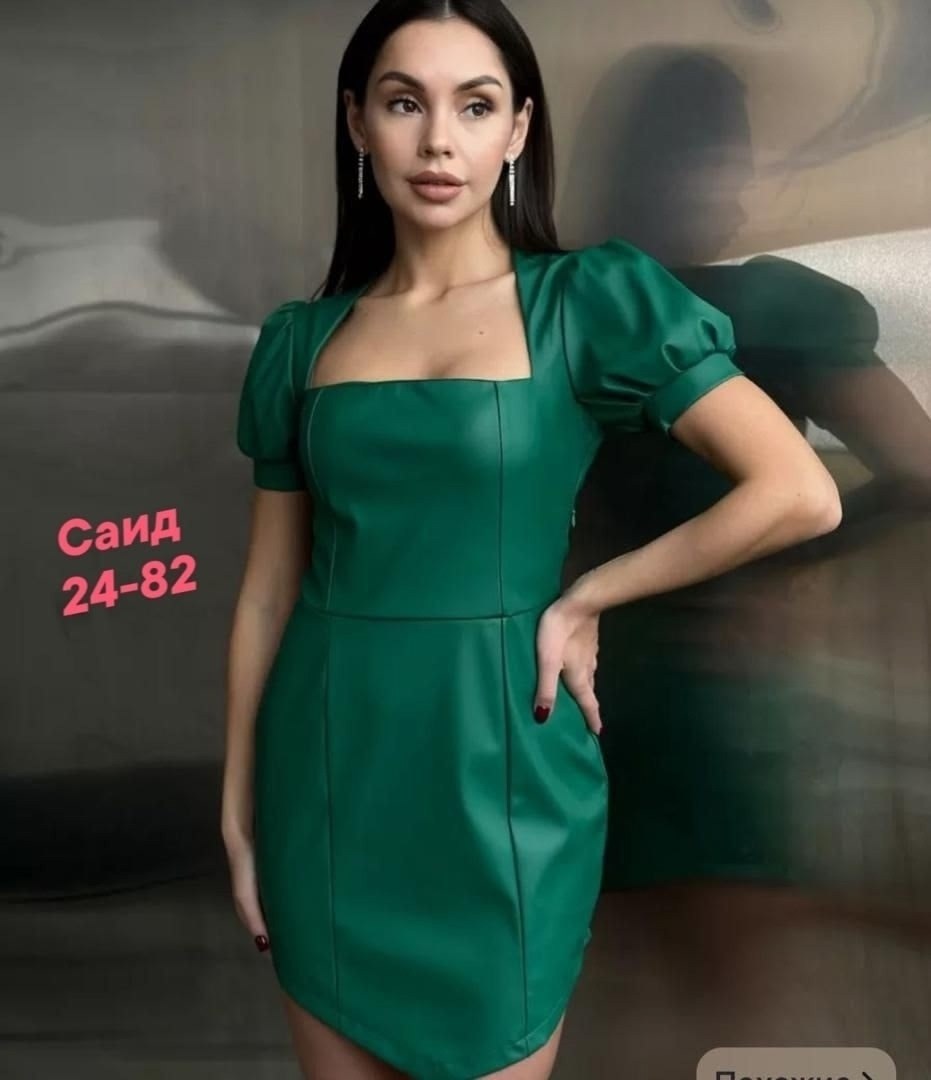 платье,платье из экокожи,кожаное платье,платье кожаное мини,элегантное платье