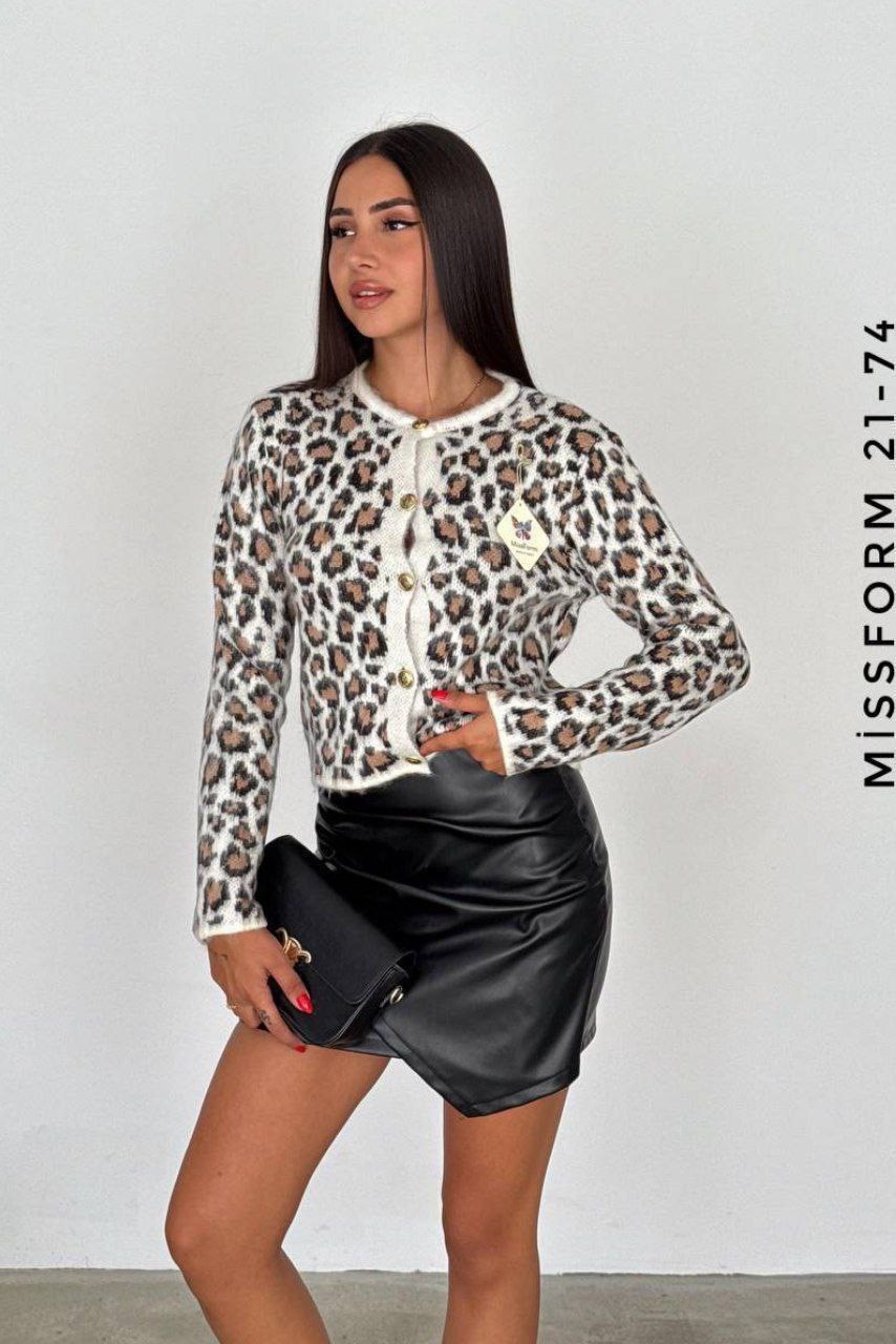 леопардовый кардиган остин,женская кофта,кардиган леопардовый,кардиган леопард,кофта кардиган