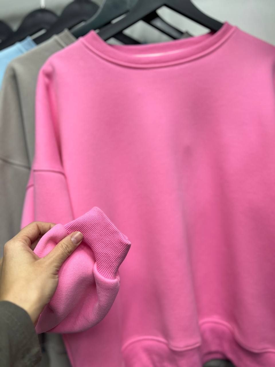 повседневный свитшот,свитшот женская,толстовки свитшот,оверсайз свитшот,розовый свитшот