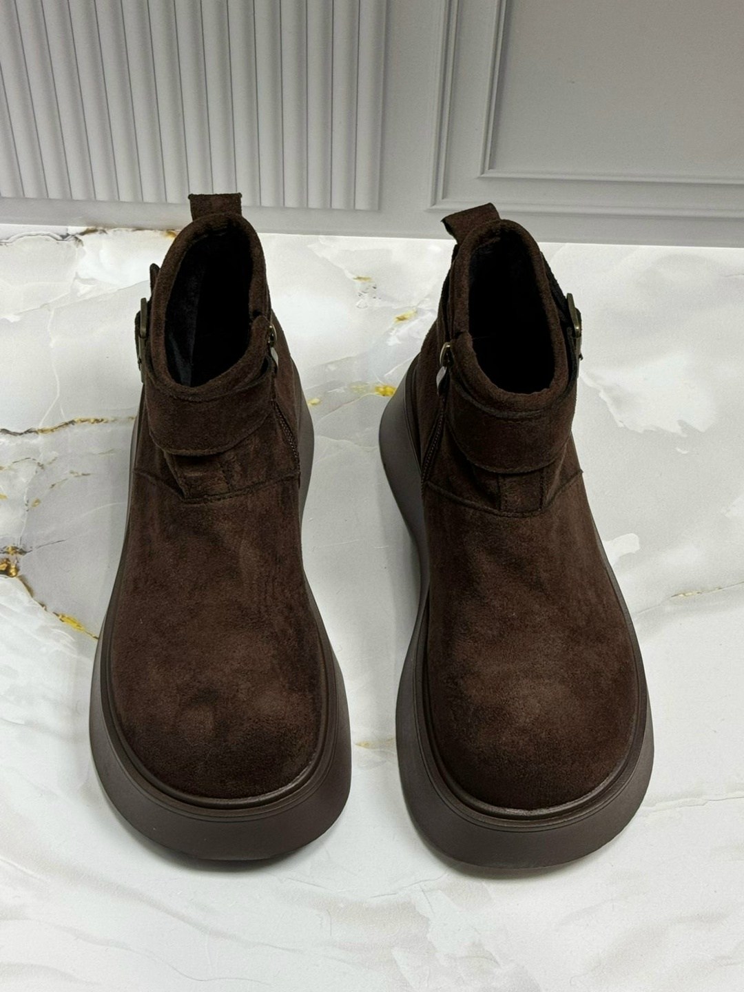 ,ботильоны женские на платформе,ботильоны на платформе замшевые, женская,ботильоны на платформе