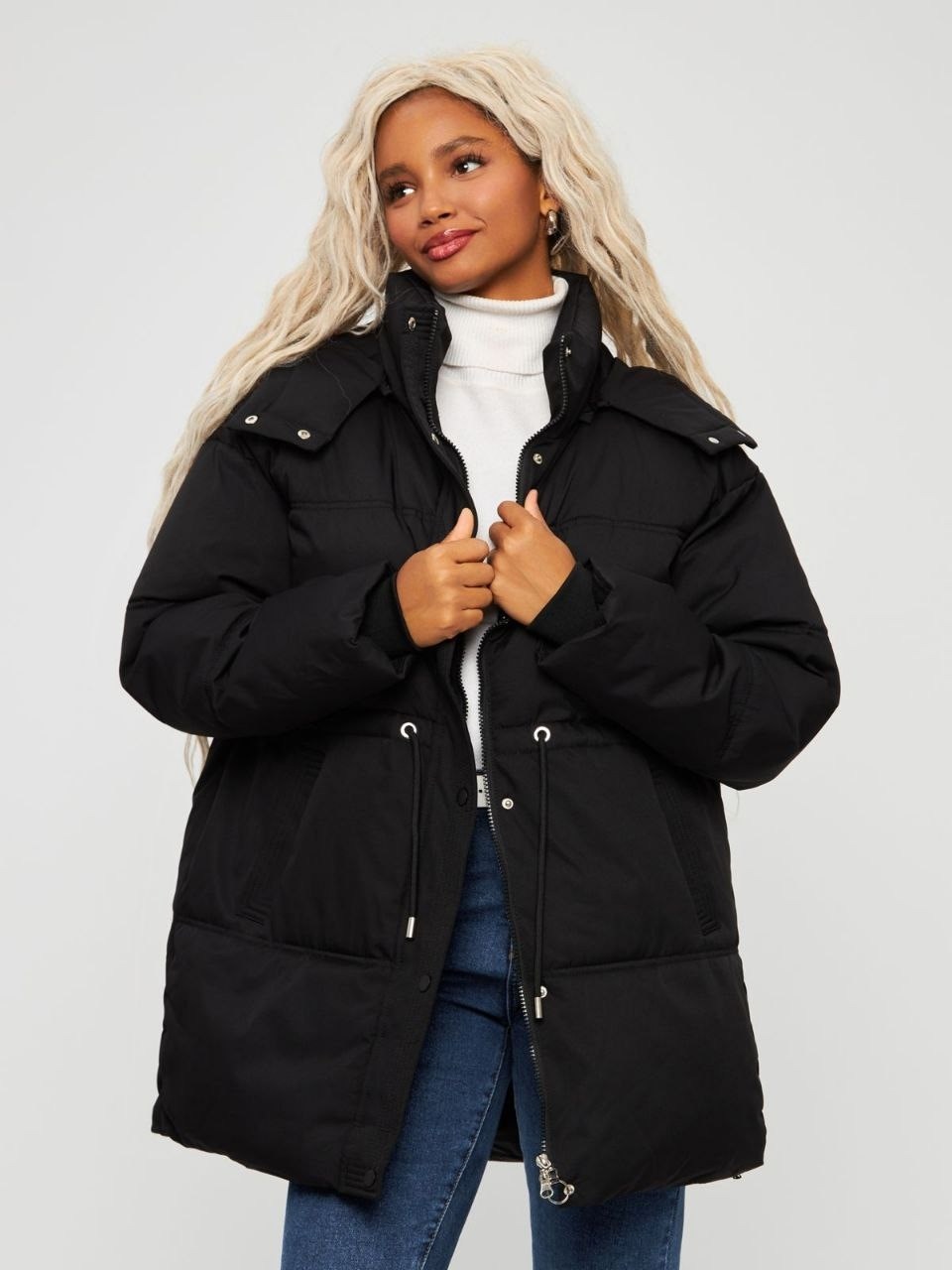 зимние куртки женские,куртка женская,пуховики оверсайз,куртка оверсайз,пуховик черный