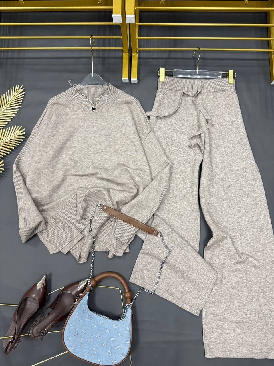 костюм двойка кашемир,трикотажные костюмы,трикотажные костюмы женские,костюмы комплекты,костюм повседневный