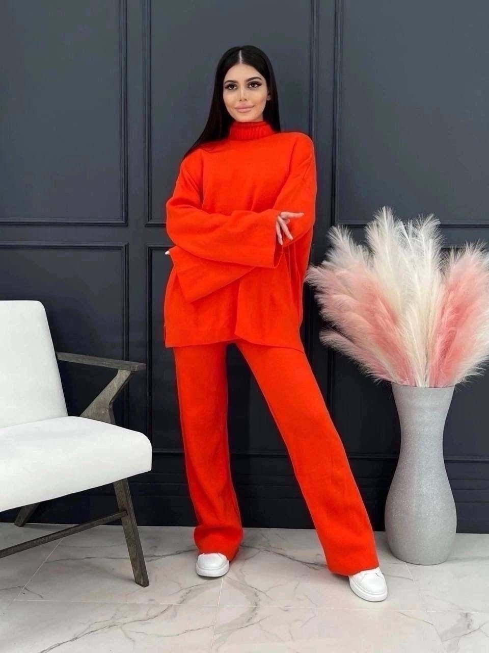 теплый трикотажный костюм,теплый костюм с брюками,трикотажные костюмы женские,костюм повседневный,трикотажные костюмы