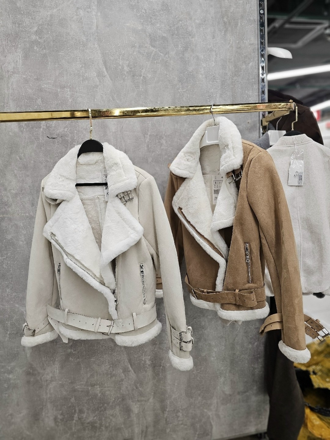 дублёнка авиатор,дубленка авиатор zara,стильная дубленка,модные женские дубленки,зимняя дубленка авиатор