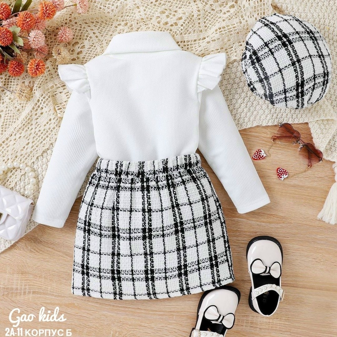 комплект одежды для девочек,костюм с юбкой для девочки,комплект детской одежды для девочки,одежда для маленьких девочек,одежда для девочки