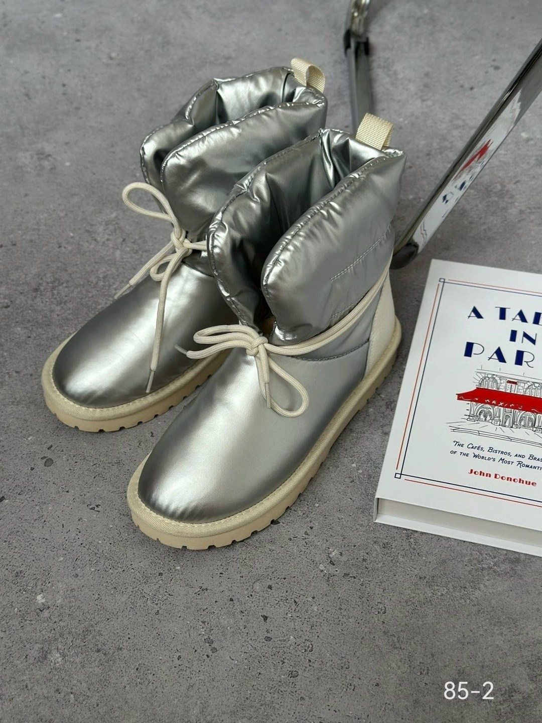 угги серебристые,женские угги,серебряные угги, женская зимняя,угги