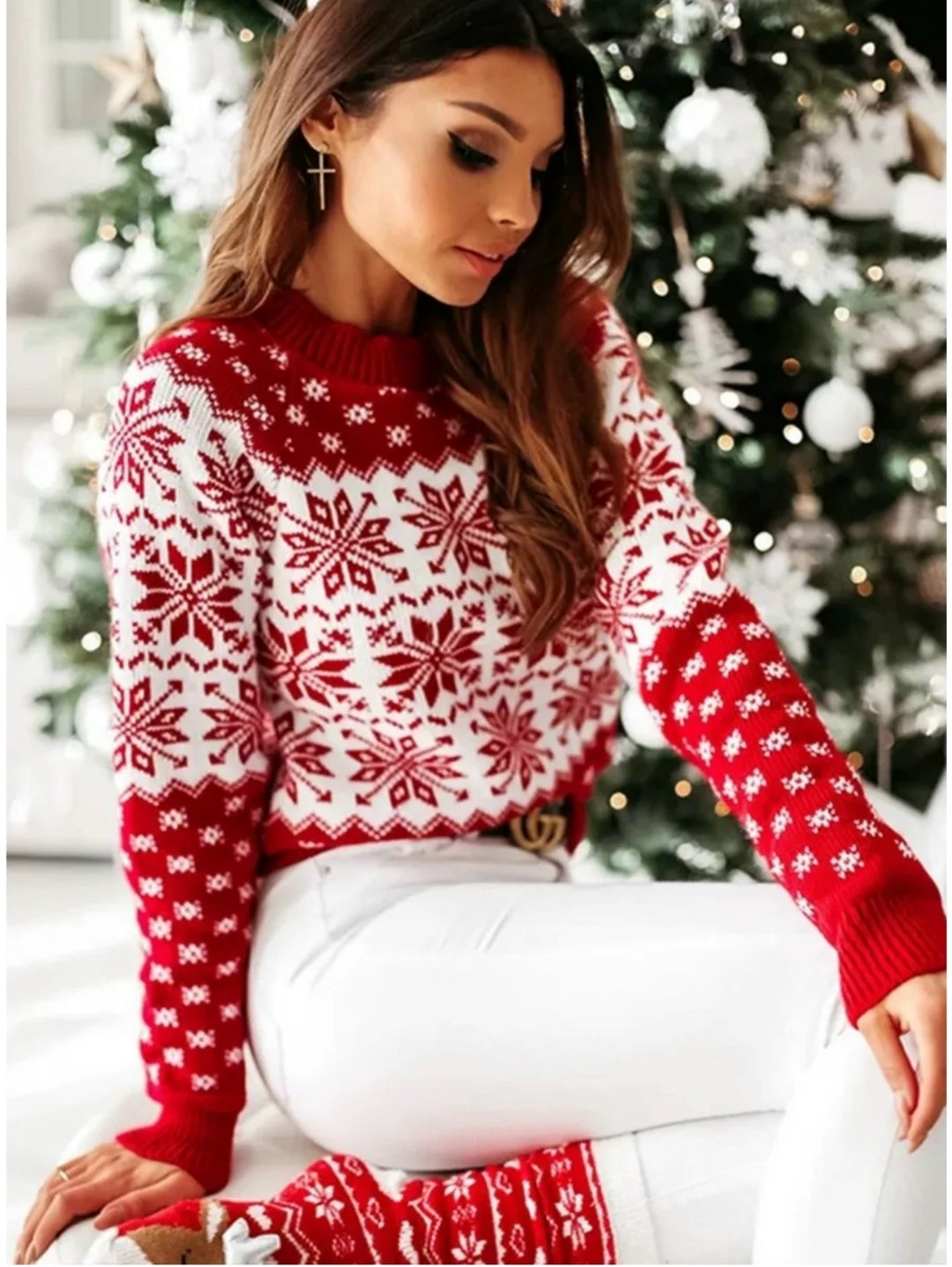 свитер со снежинками,новогодние свитера,свитер со снежинками женский,новогодний свитер женский,зимний свитер