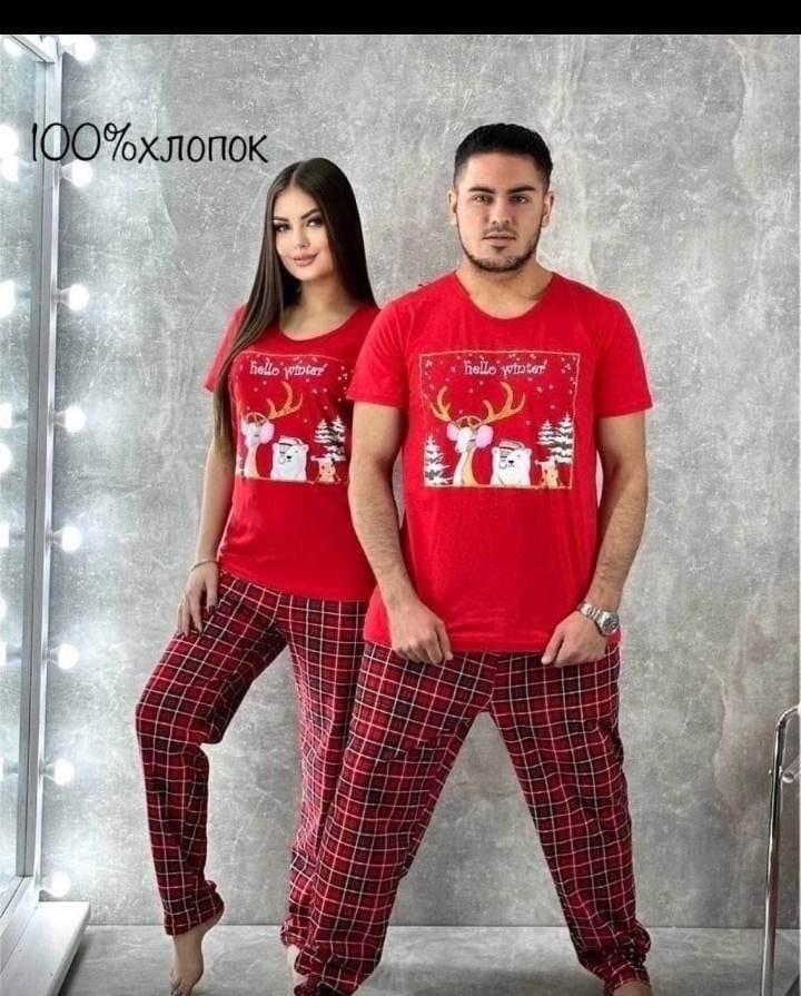 пижамы мужские и женские,парные пижамы,пижама мужская со штанами,пижама для пары,пижама мужская новогодняя