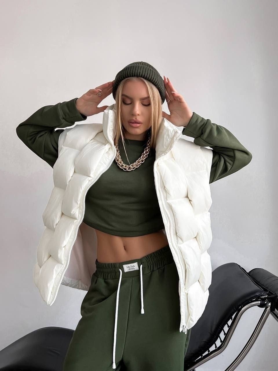 утепленный жилет женский zoyagrace 2208,жилетка на синтепоне,женская жилетка,жилет женский,утепленный жилет