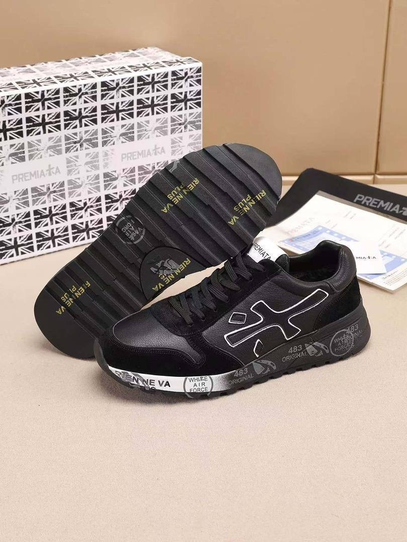 кроссовки мужские premiata,кроссовки premiata,комбинированные кроссовки premiata,,кроссовки premiata mick