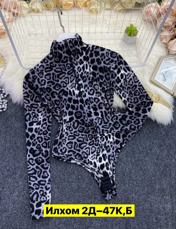 женская боди,женское боди с леопардовым принтом,женское боди с длинным рукавом,леопардовое боди,боди для женщин