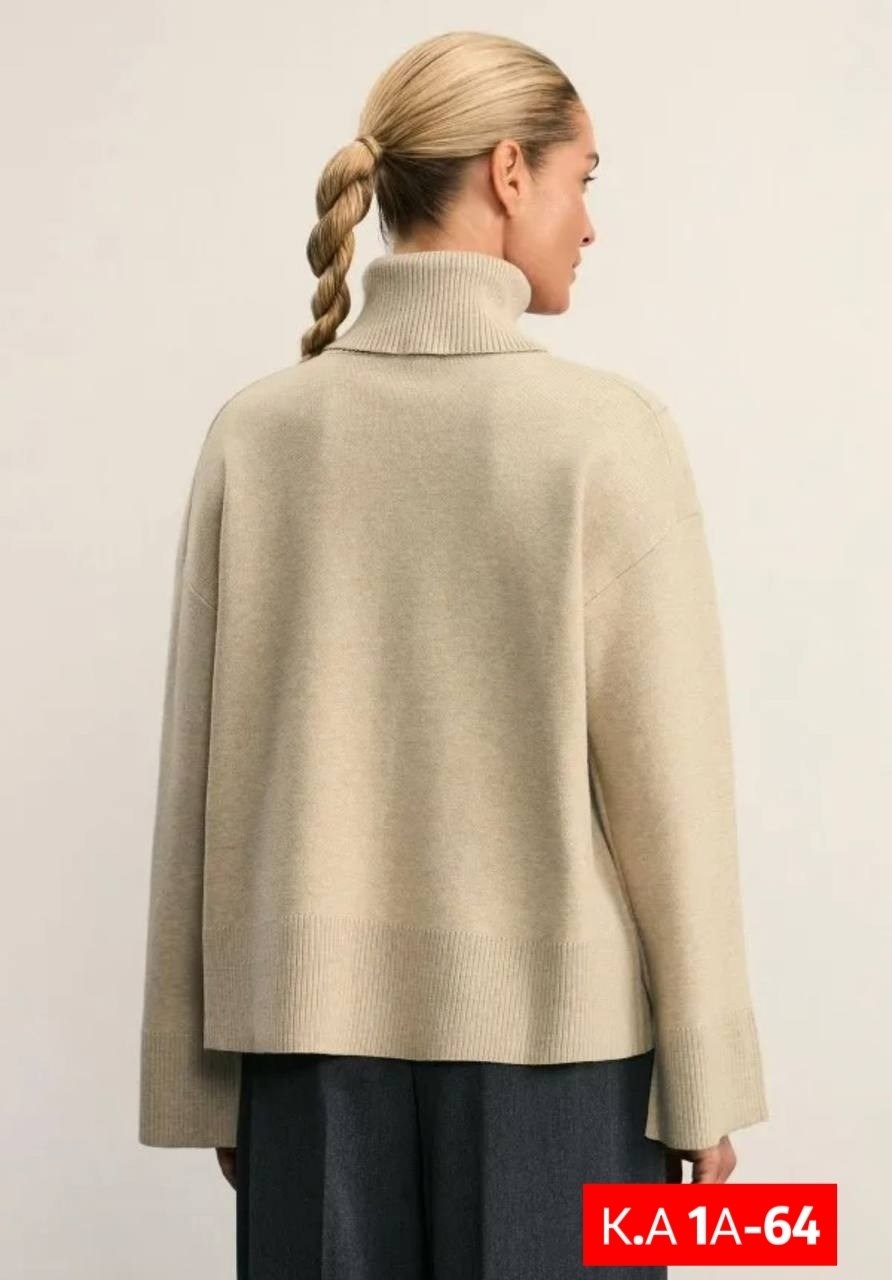 джемпер женский zarina,джемпер,джемпер оверсайз,трикотажный джемпер,стильный джемпер