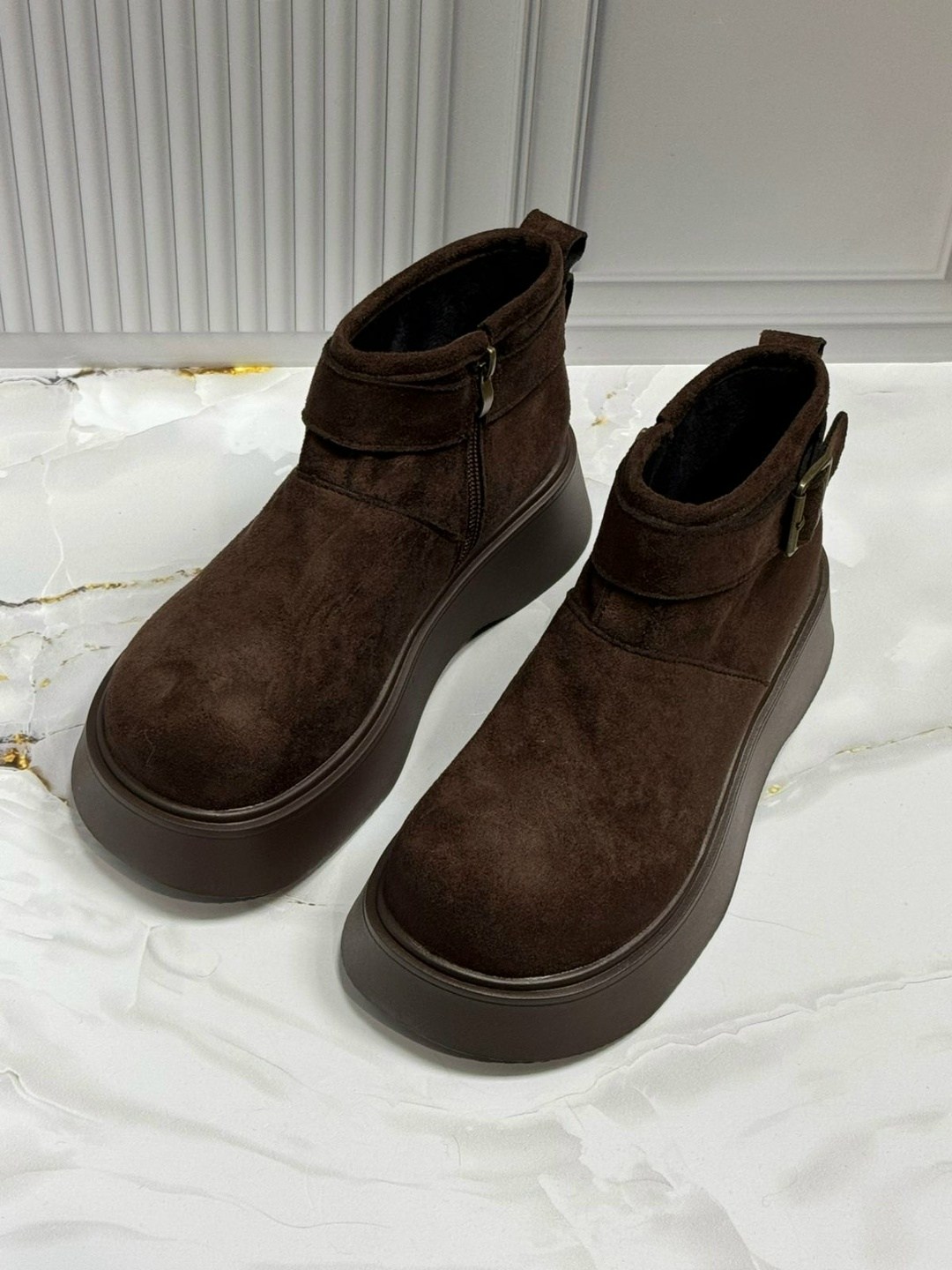 ,ботильоны женские на платформе,ботильоны на платформе замшевые, женская,ботильоны на платформе