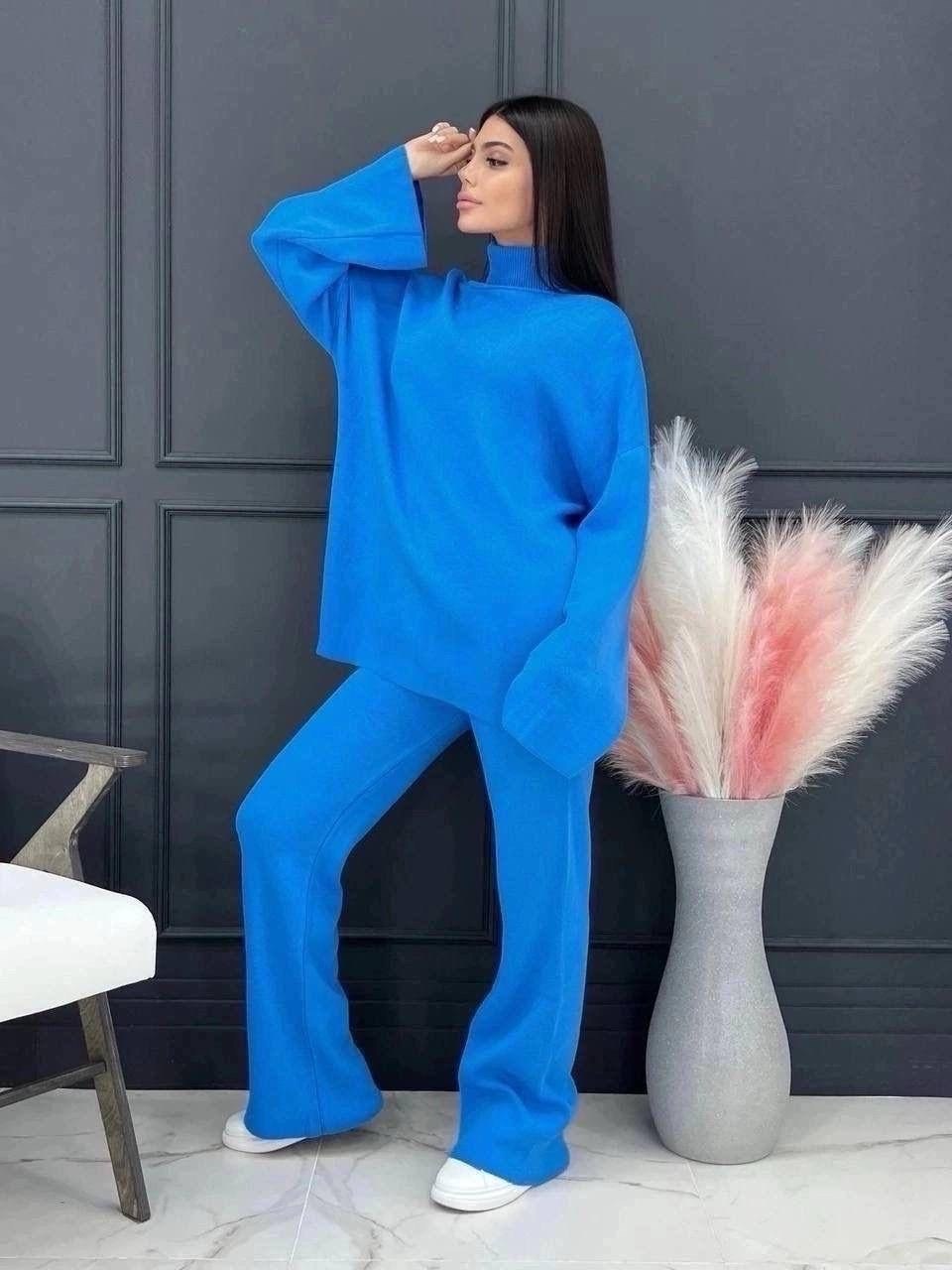 теплый трикотажный костюм,теплый костюм с брюками,трикотажные костюмы женские,костюм повседневный,трикотажные костюмы