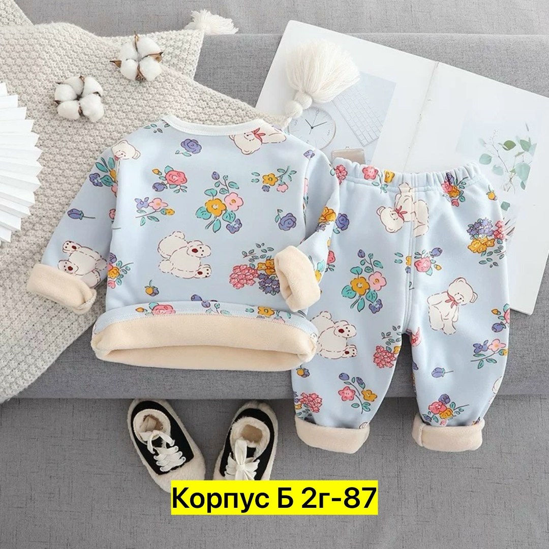 комплект пижама,пижама для девочек,пижама для малыша,теплая пижама,комплект одежды девочке