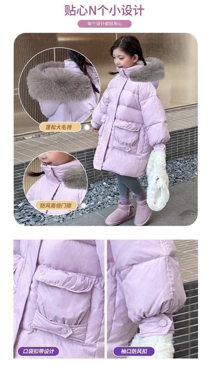 пальто для девочек,зимняя куртка для девочек,куртка для девочек,детский пуховик,пуховик для девочек