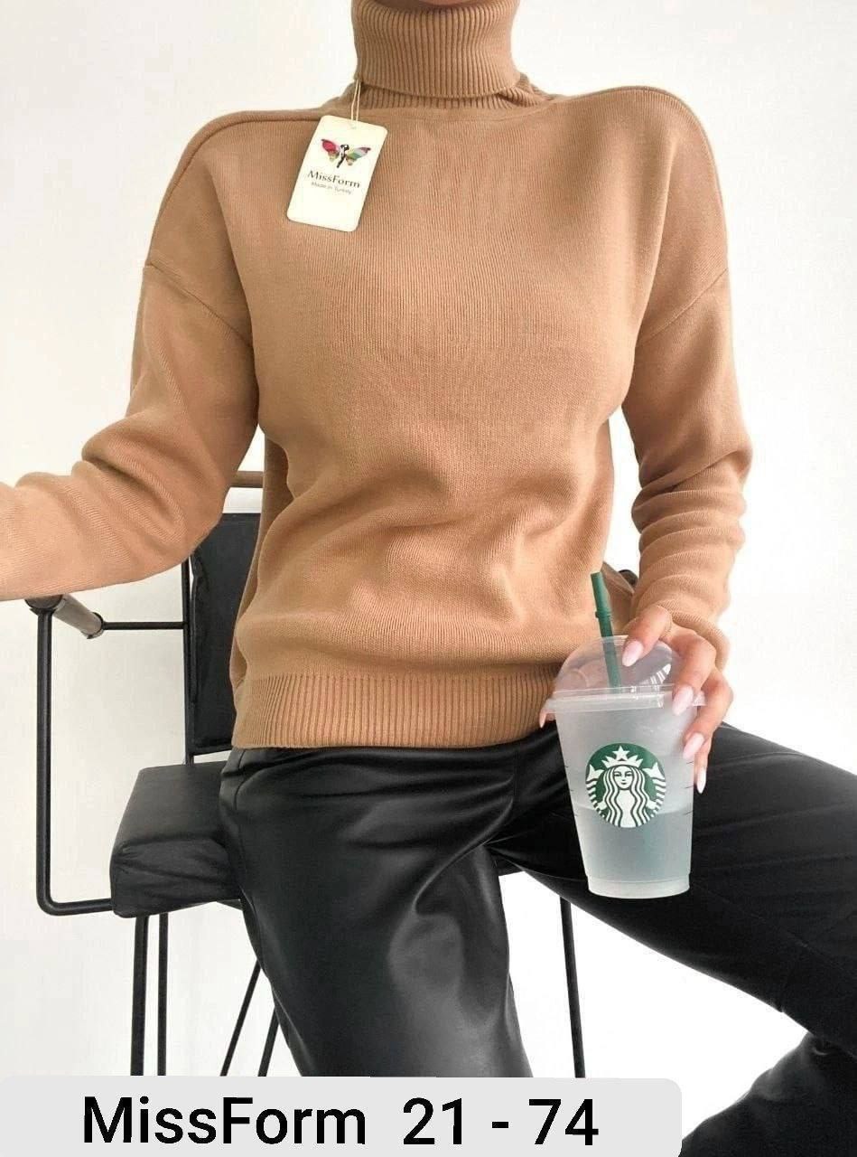 базовая трикотажная водолазка,женский свитер,свитер с высоким воротником,женский свитер с высоким воротом,свитер с высоким воротом