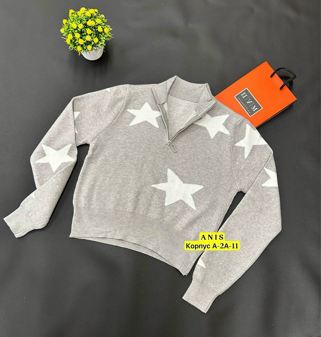 кофта женская,джемпер со звездами,модные свитера,свитер,женский свитер