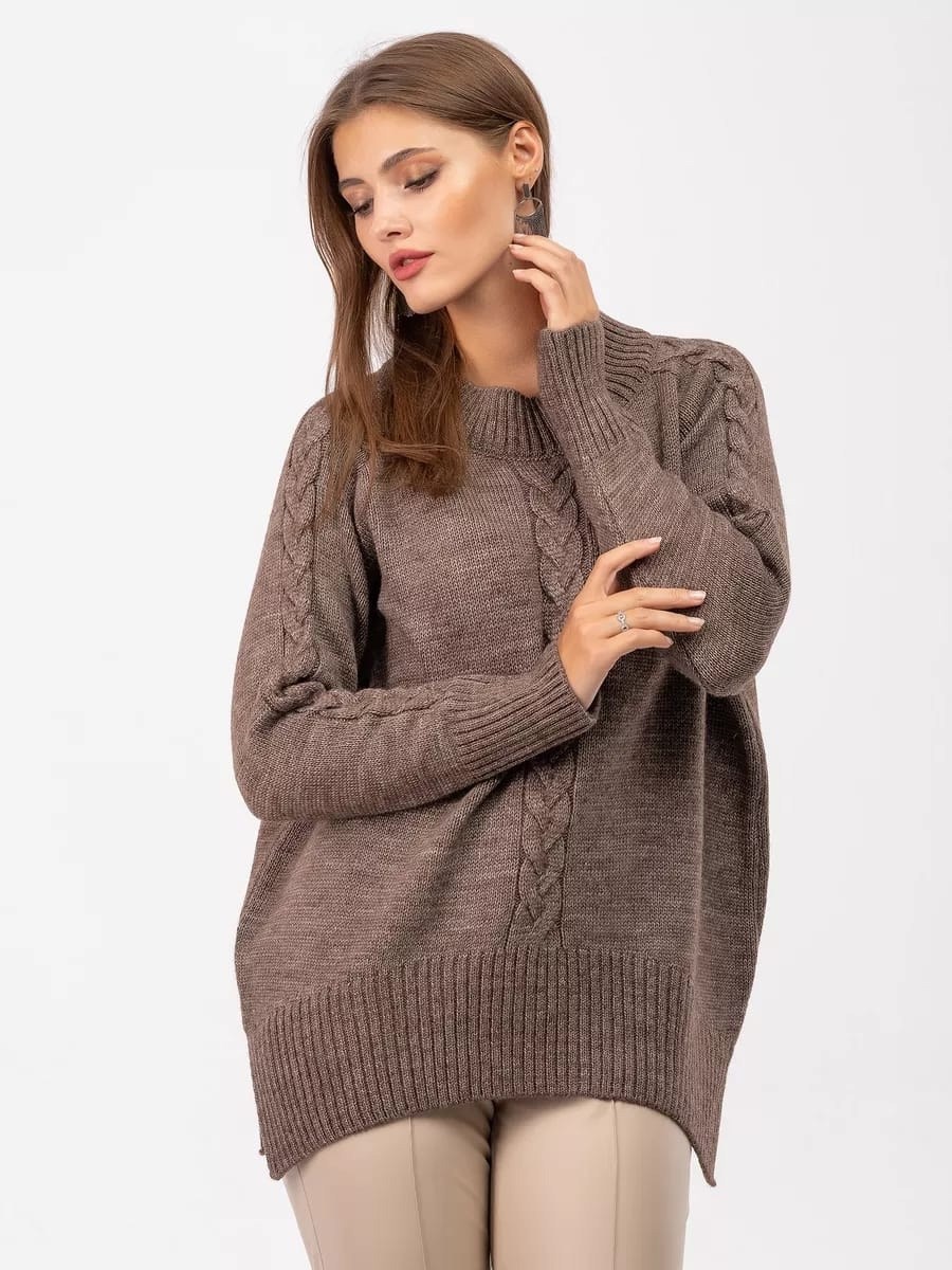 свитера женские,джемпер,удлиненный джемпер,свитер женский джемпер,джемпер с удлиненной спинкой