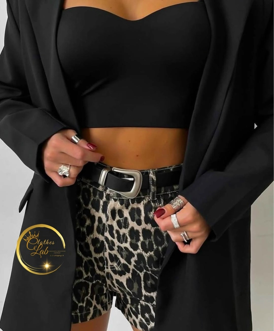 женские шорты,повседневные шорты,леопардовые костюмы,,костюм женский с шортами