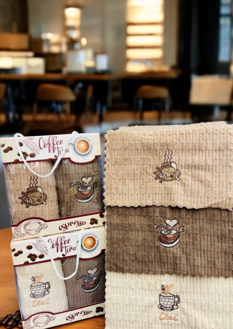 подарочный набор полотенец кухонных,набор кухонные полотенец,полотенца кухонные вафельные,полотенца кухонные набор 2 шт,набор вафельных кухонных полотенец