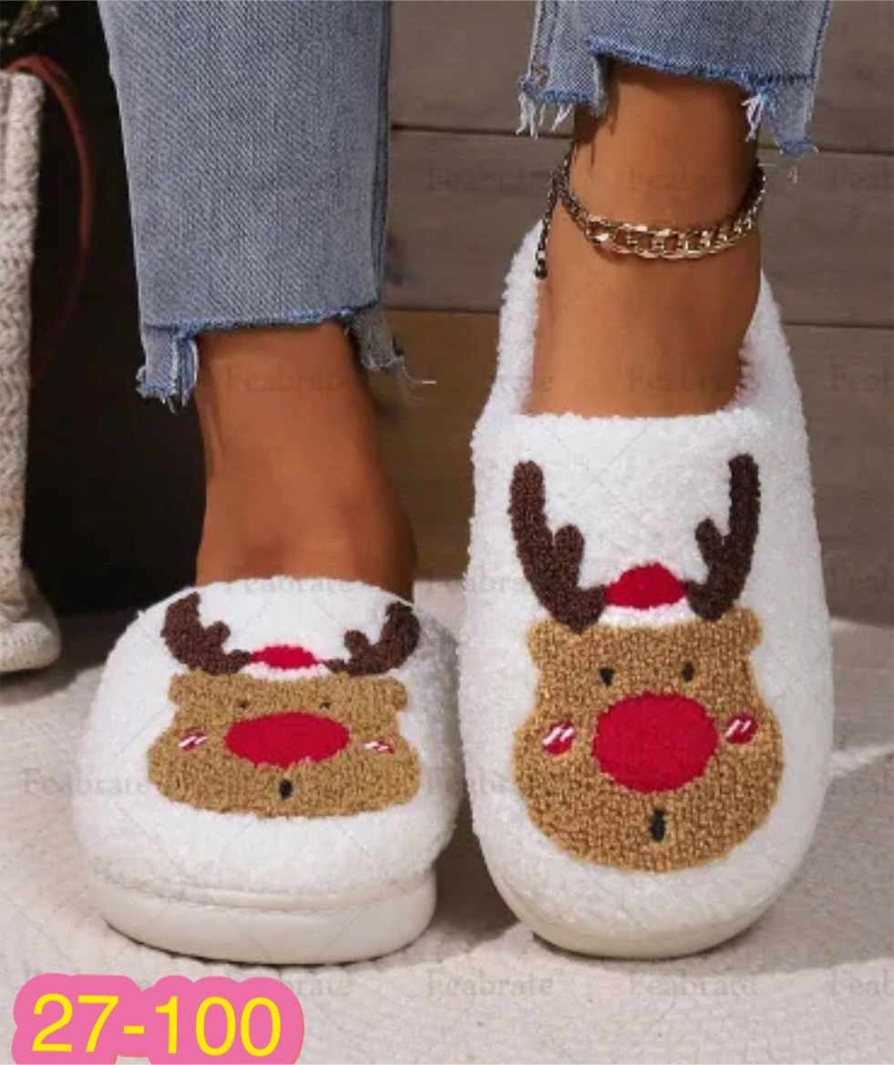 домашние тапочки,теплые домашние тапочки,тапочки зимние,тапочки женские,тапочки новогодние