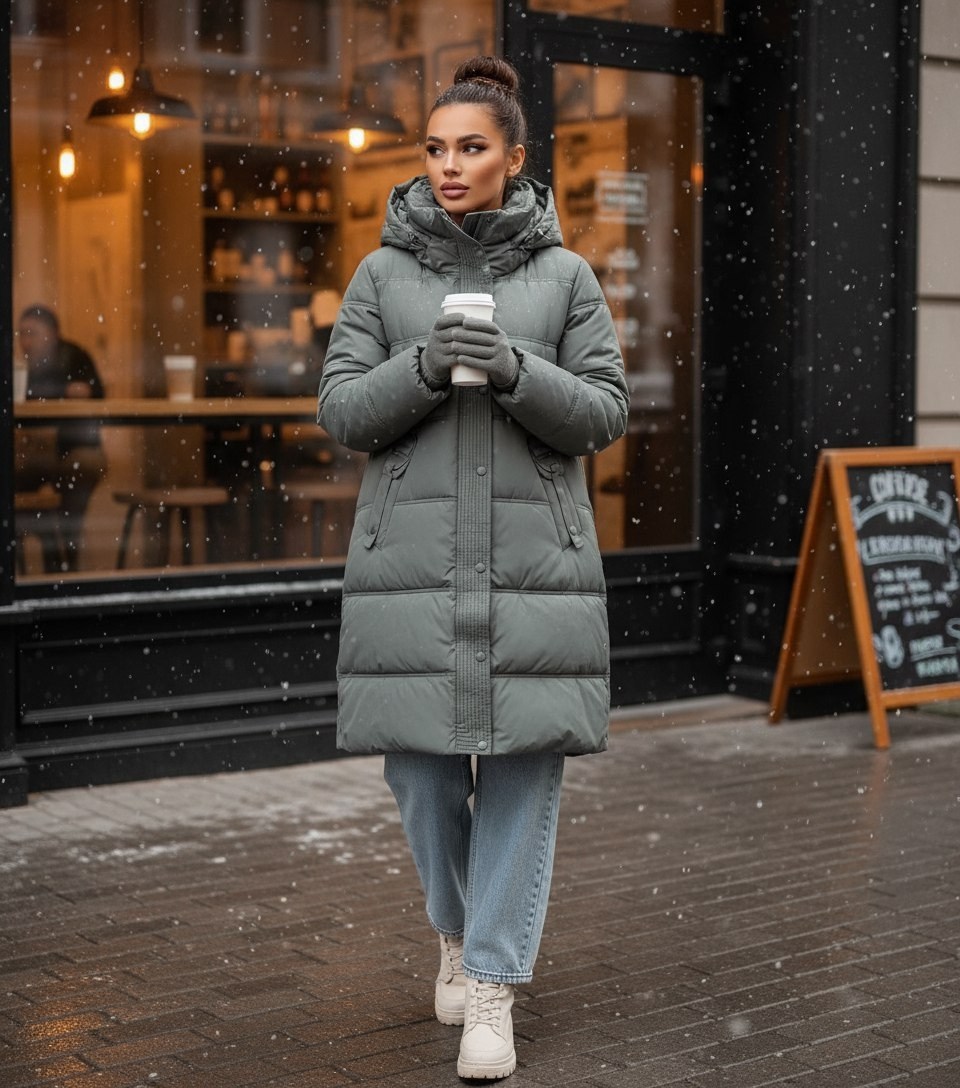 женские пуховики,пуховик зимний длинный с капюшон,куртка зимняя женская удлиненная,женская зимняя куртка,демисезонный пуховик
