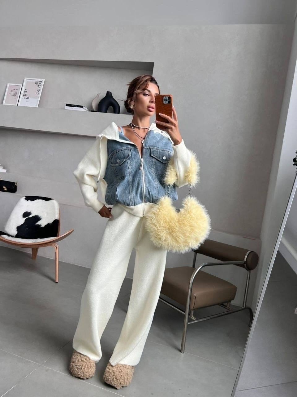 костюм повседневный,джинсовый кардиган,джинсовая куртка,костюмы двойки,толстовка в стиле